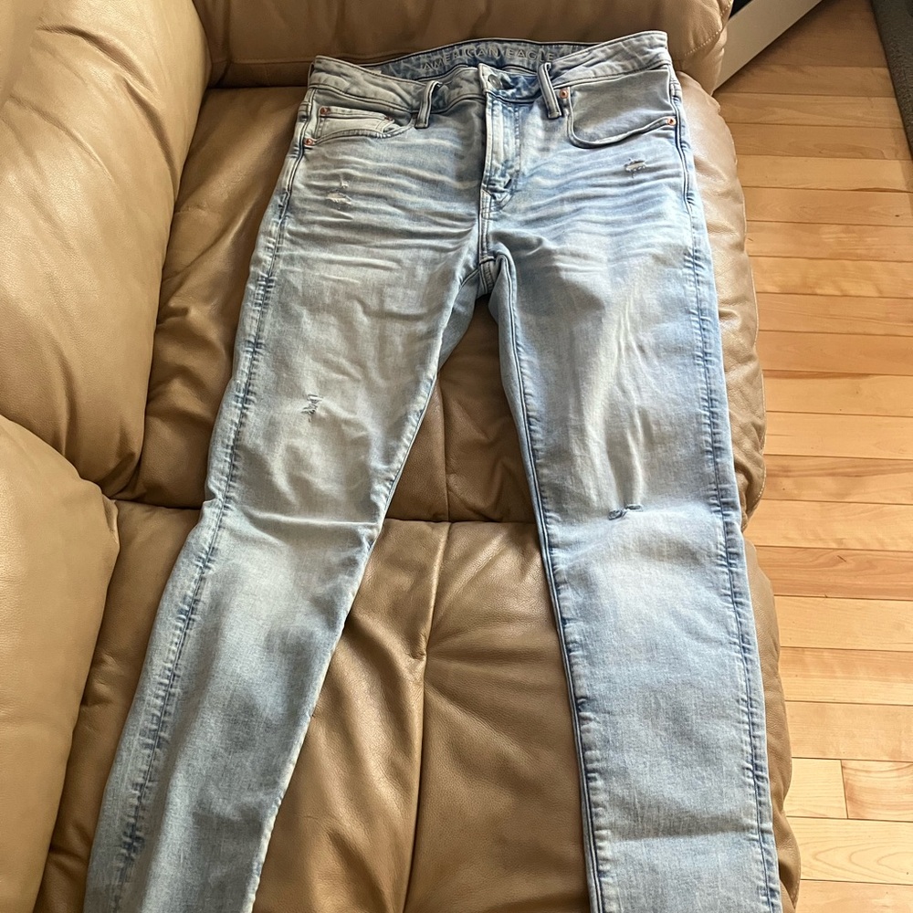 AE men’s Airflex skinny jeans 32x30